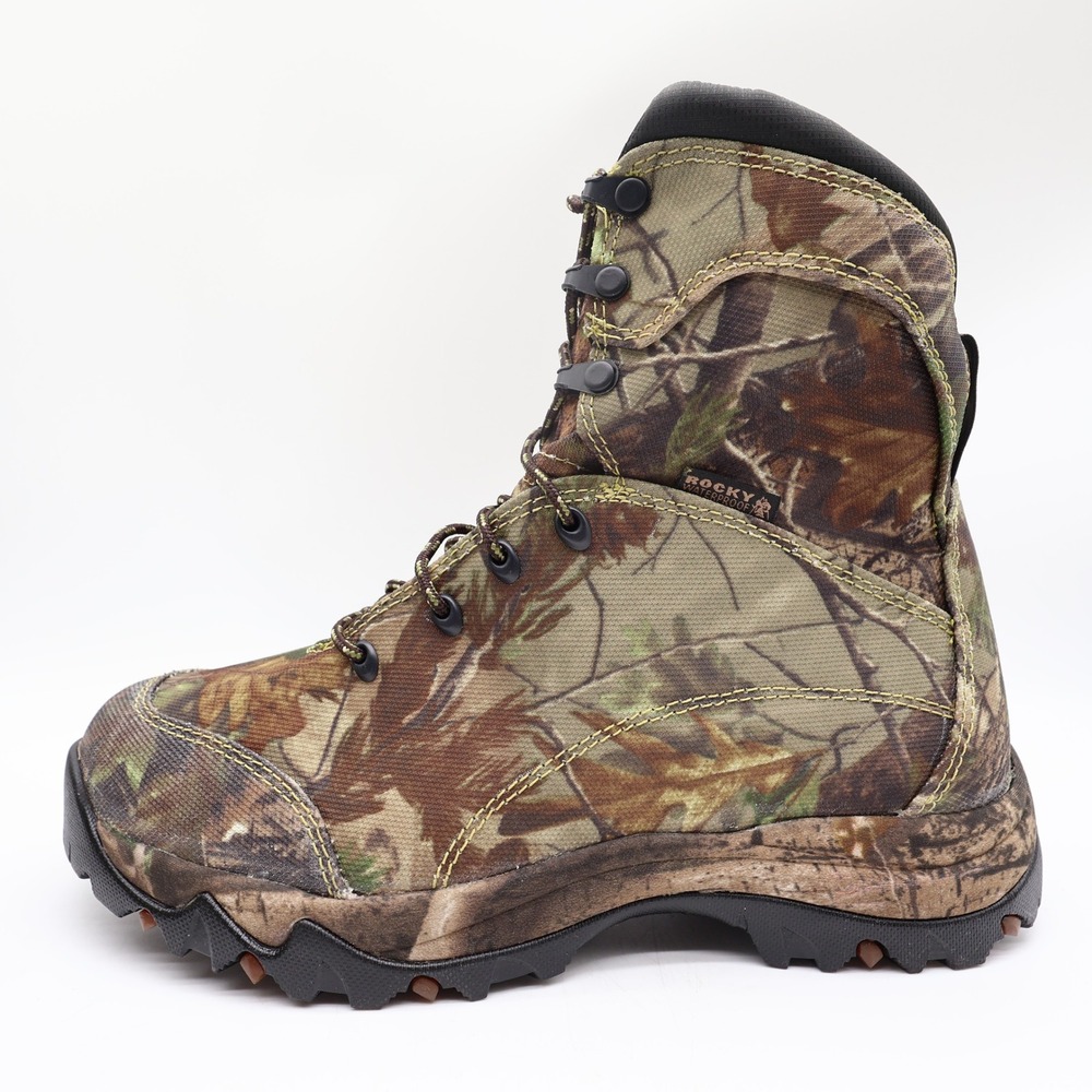 Rocky GameSeeker Hunting Boots Mens 11 Camo Nylon Waterproof RKY0016 New - Picture 16 of 16